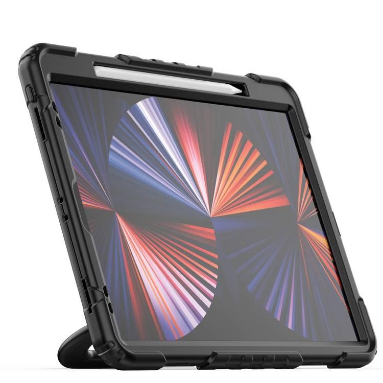 Green Lion Trio Shield iPad Case For iPad 10.2" - Black