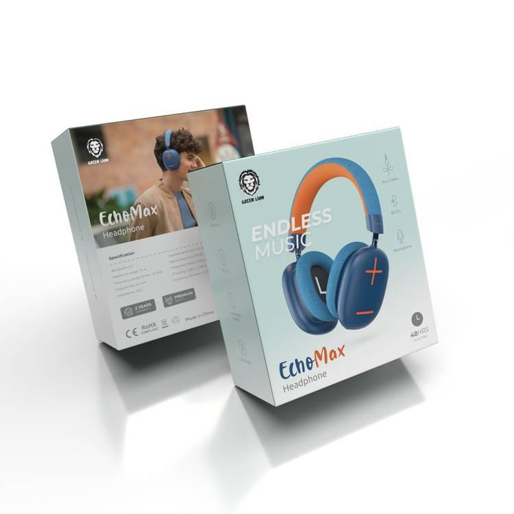 Green Lion Echo Max Wireless Headphones - Blue