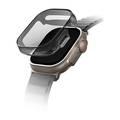 Uniq Garde Hybrid Case with Screen Protection for Apple Watch Ultra - Smoked Tinted Grey