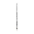 Powerology Transparent Pencil Pro 2018-2022 iPad Models, 1.5mm Pen Tip, Magnetic & Wired Charging, 11 hours Working Time Palm Rejection, Tilt Pressure Function - White