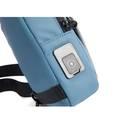 Porodo Lifestyle Cross Body Sling Bag Dual Design - Black / Blue