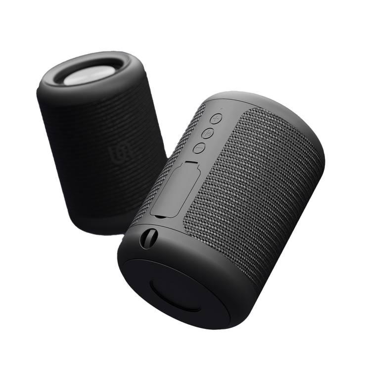 Porodo Soundtec Waterproof IP65 Portable Bluetooth Speaker  - Black