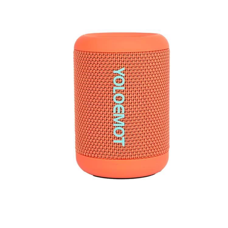 Porodo Soundtec Waterproof IP65 Portable Bluetooth Speaker  - Orange