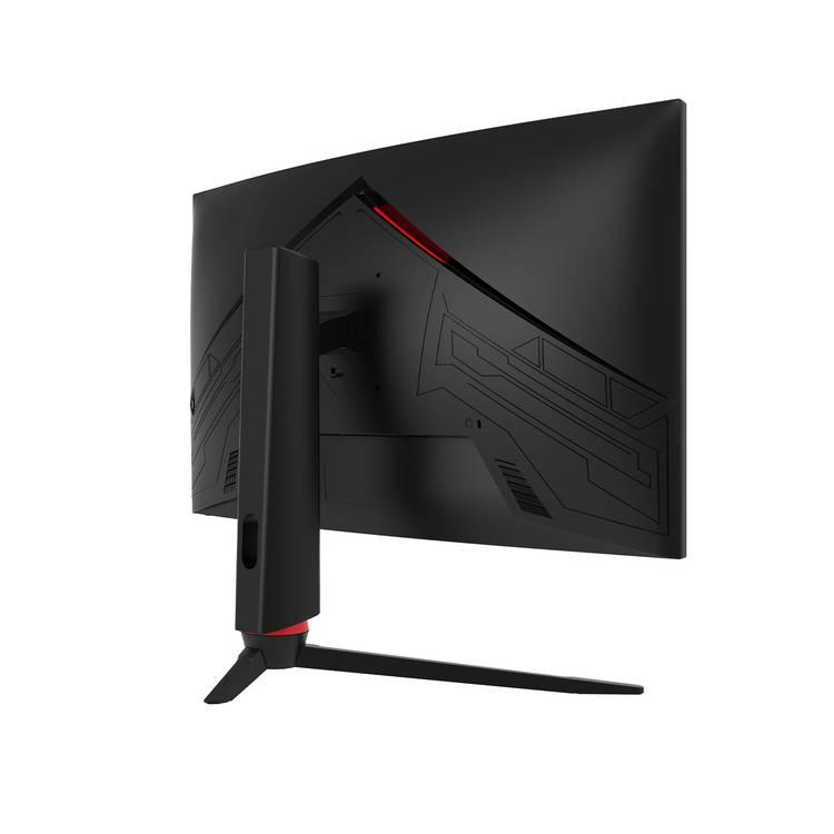 Porodo Gaming 27" 240Hz Curved Gaming Monitor Adjustable Rotating Stand - Black - 27 Inch