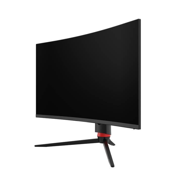 Porodo Gaming 27" 240Hz Curved Gaming Monitor Adjustable Rotating Stand - Black - 27 Inch