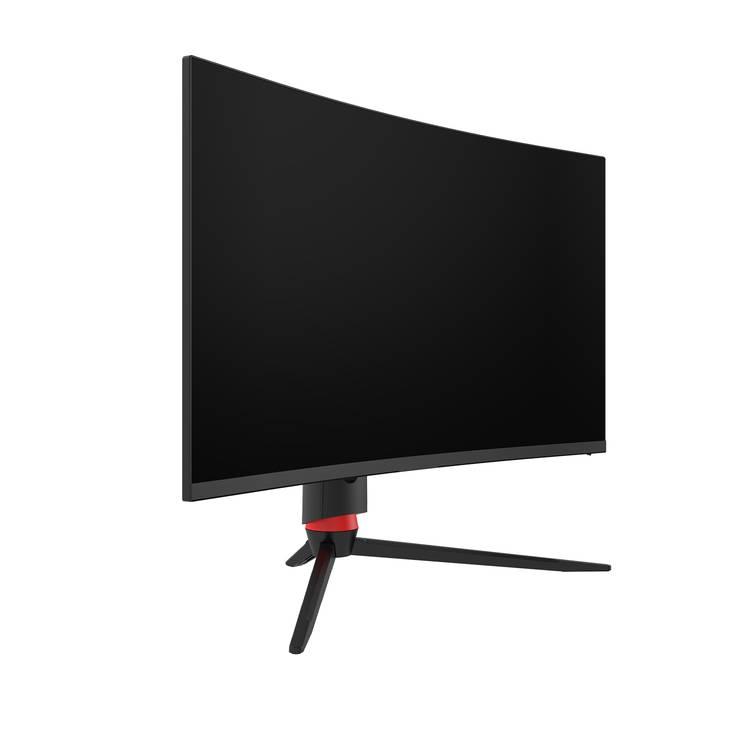 Porodo Gaming 27" 240Hz Curved Gaming Monitor Adjustable Rotating Stand - Black - 27 Inch