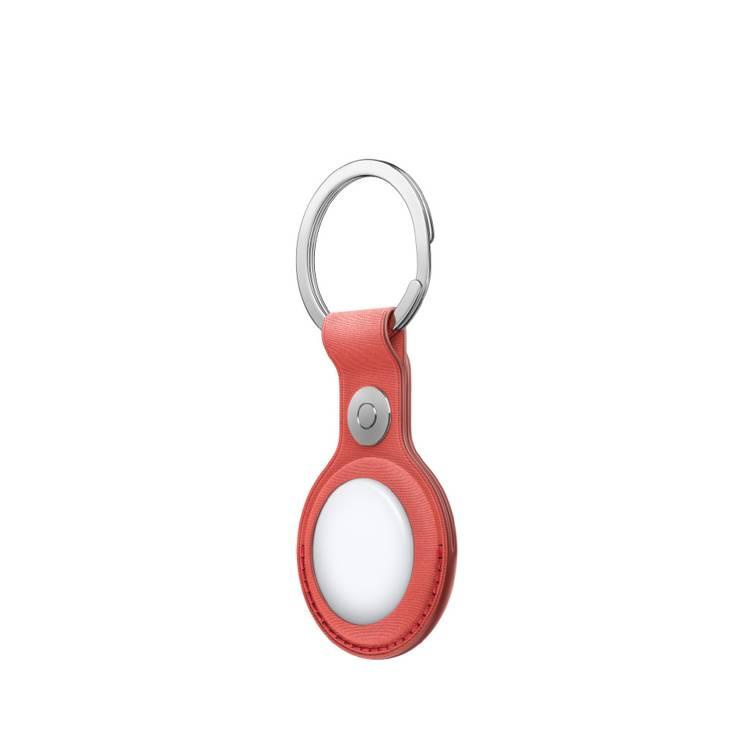 Apple AirTag FineWoven Key Ring - Coral