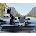 Porodo Auto-Clamp Extension Car Mount Dashboard - Black