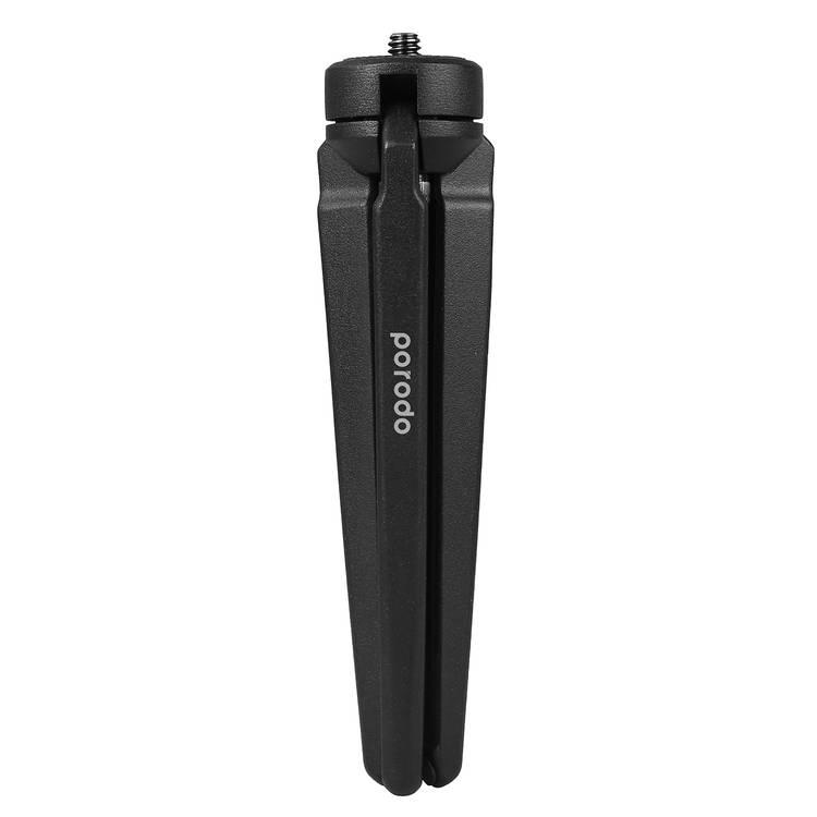 Porodo Professional Mini Portable Tripod For Macro Shooting - Black