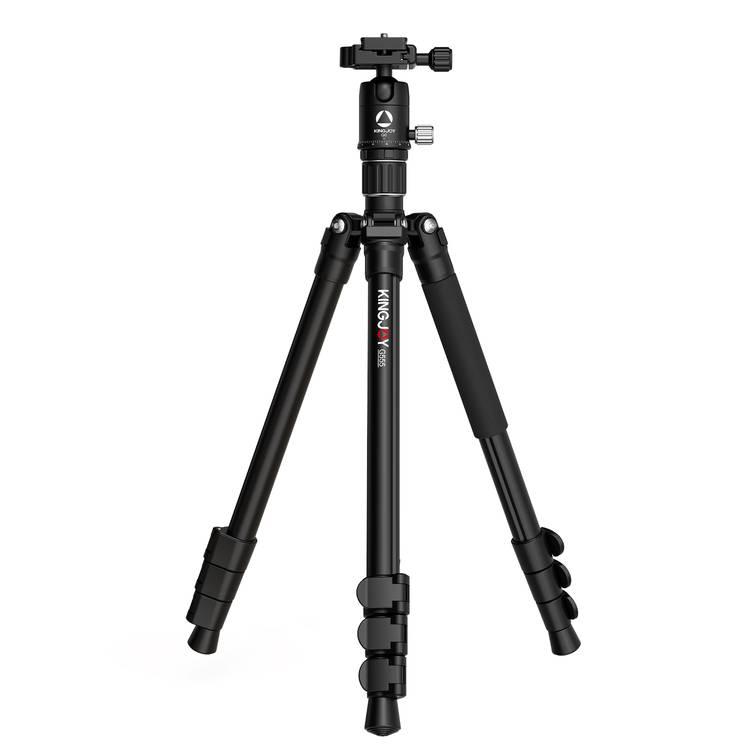 Porodo Professional Aluminum Alloy Tripod With Ballhead - Black