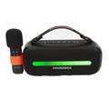 Porodo Soundtec 14W Speaker with Wireless Microphone  - Black