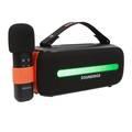 Porodo Soundtec 14W Speaker with Wireless Microphone  - Black