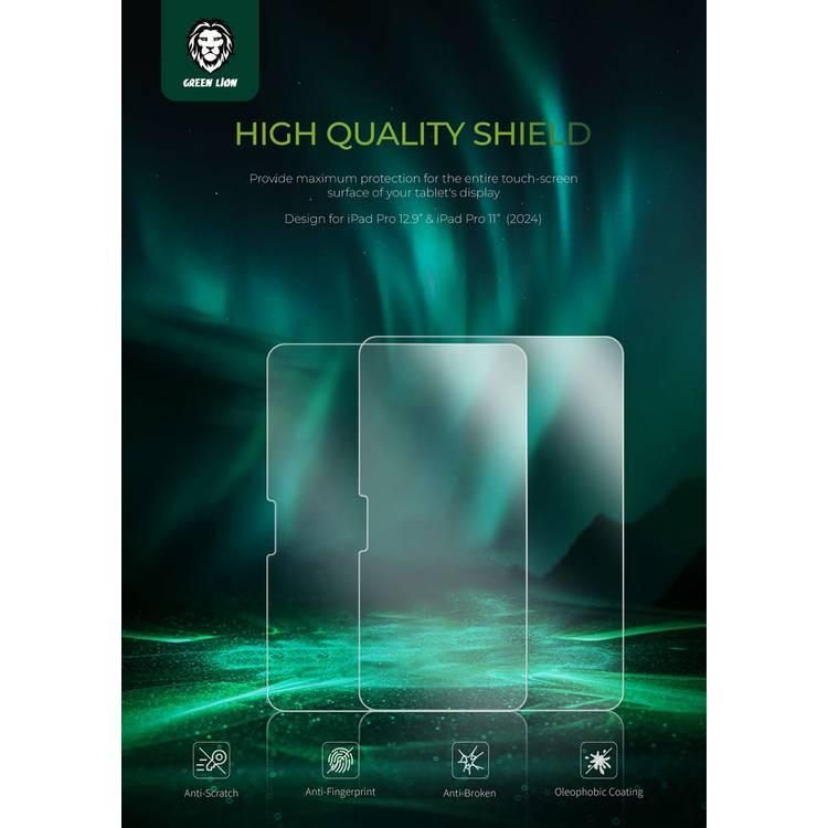 Green Lion iPad Screen Anti Broken Guard  - Clear - iPad Pro 11