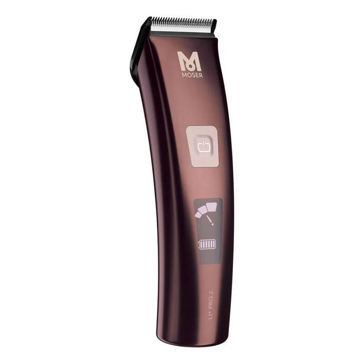 Moser Li+ Pro2 Professional Cord/Cordless Hair Clipper - Brown Metallic