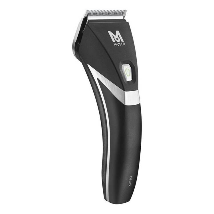 Moser Kuno Professional Premium Cord/Cordless Clipper  - Black / Silver