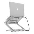 Levelo Aero Link Magnetic Design Laptop Stand - Silver