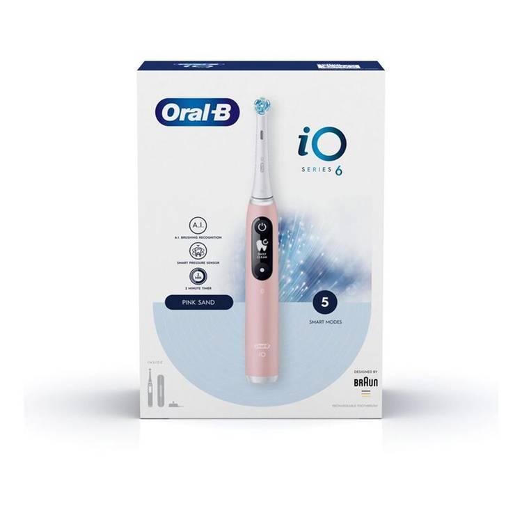 Oral-B iO Series 6 Electric Toothbrush - Pink