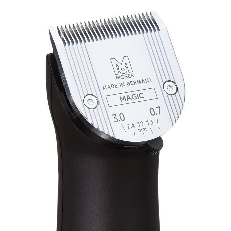 Moser ChromStyle Pro Professional Cord/Cordless Hair Clipper - Black / Silver