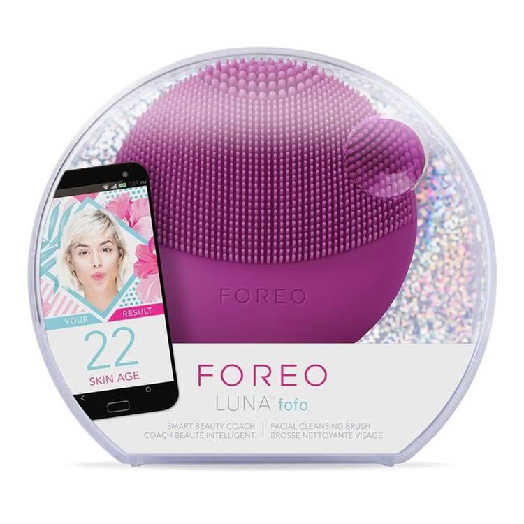 Foreo Luna Fofo Smart Cleansing Massager & Skin Analyzer - Purple