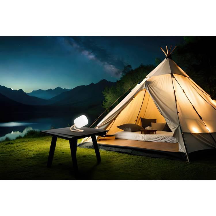 Porodo Outdoor Night Light Flexible Hanger & Stand - Light Brown