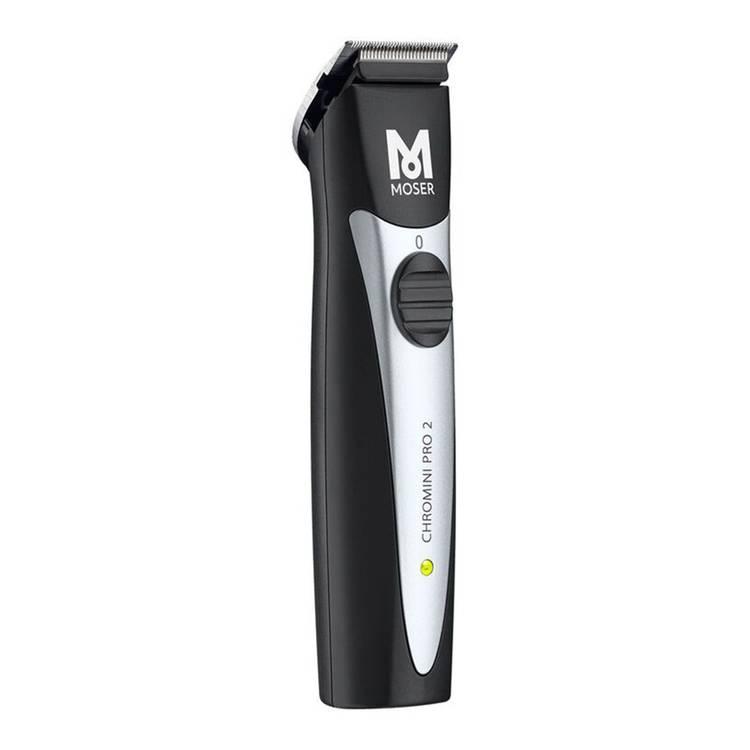 Moser ChroMini Pro 2 Professional Ultra-Close Trimmer - Black