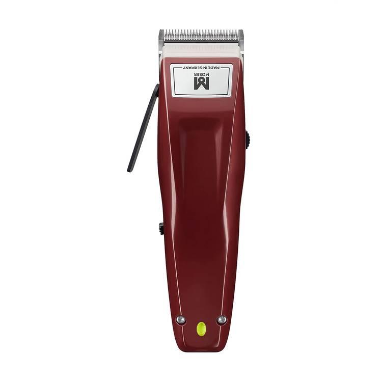 Moser 1400 Professional Cord/Cordless Clipper For Hair & Beard - Burgundy