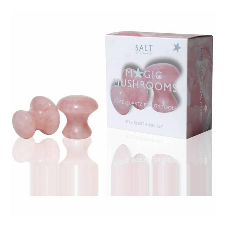 Salt By Hendrix Rose Quartz Magic Mushroom Soother Set - Rose Gold