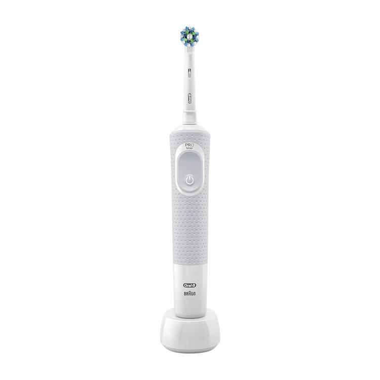 Oral-B Vitality-100 Cross Action Rechargeable Toothbrush - White