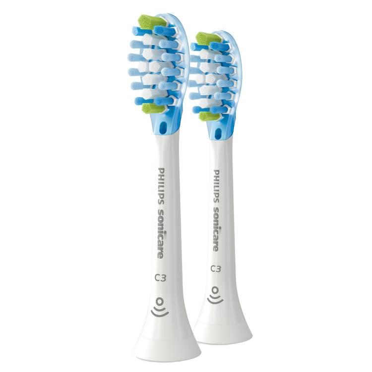 Philips Sonicare C3 Premium Plaque Defence Standard Toothbrush Head - White