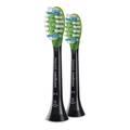 Philips Sonicare W3 Premium Standard Toothbrush Heads - Black