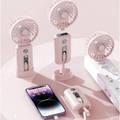 Green Lion WindMate Portable Fan & Powerbank - Pink