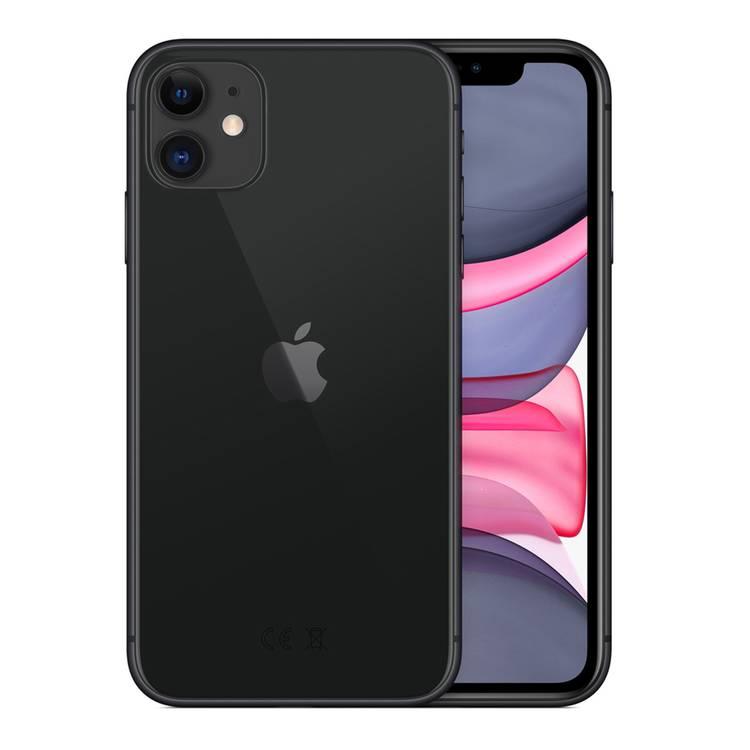 Apple iPhone 11 - 128GB - Single + eSIM - Black