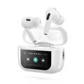 Green Lion TouchTone Earbuds with Active Noise Cancellation - White