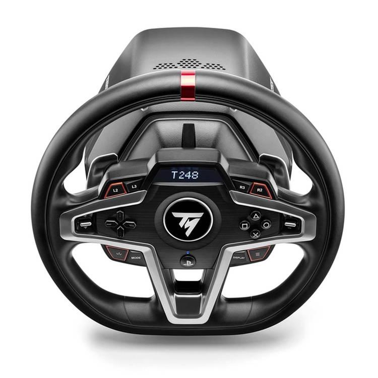 عجلة القيادة Thrustmaster T248P FF لجهاز PS5/PS4 - أسود