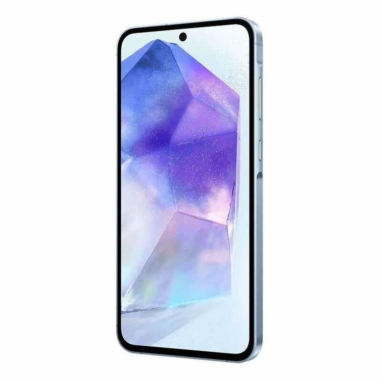 Samsung Galaxy A55 5G Smartphone 8GB/128GB/Dual Sim -Awesome Ice Blue