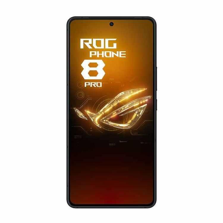 هاتف ASUS ROG Phone 8 Pro للألعاب الذكي 16 جيجابايت/512 جيجابايت - أسود فانتوم