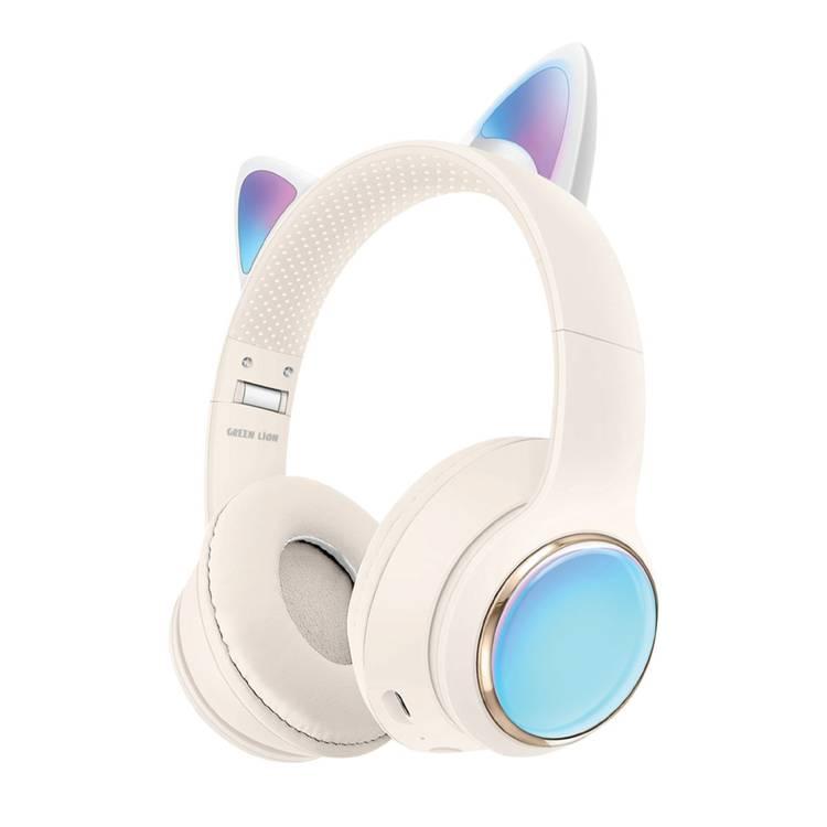 Green Lion GL-400 Kids Wireless Headphone - Cream