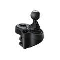 The Logitech G Driving Force Shifter, With the G29 and G920 Driving Power Race Wheels - Black