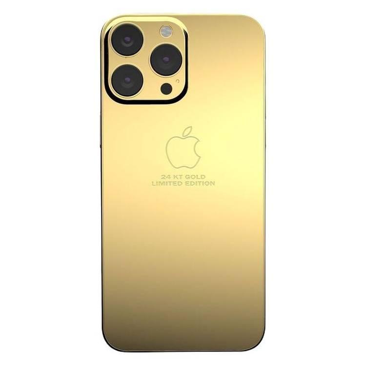 Mansa Design Custom iPhone 15 Pro Max - Full Gold - 512GB