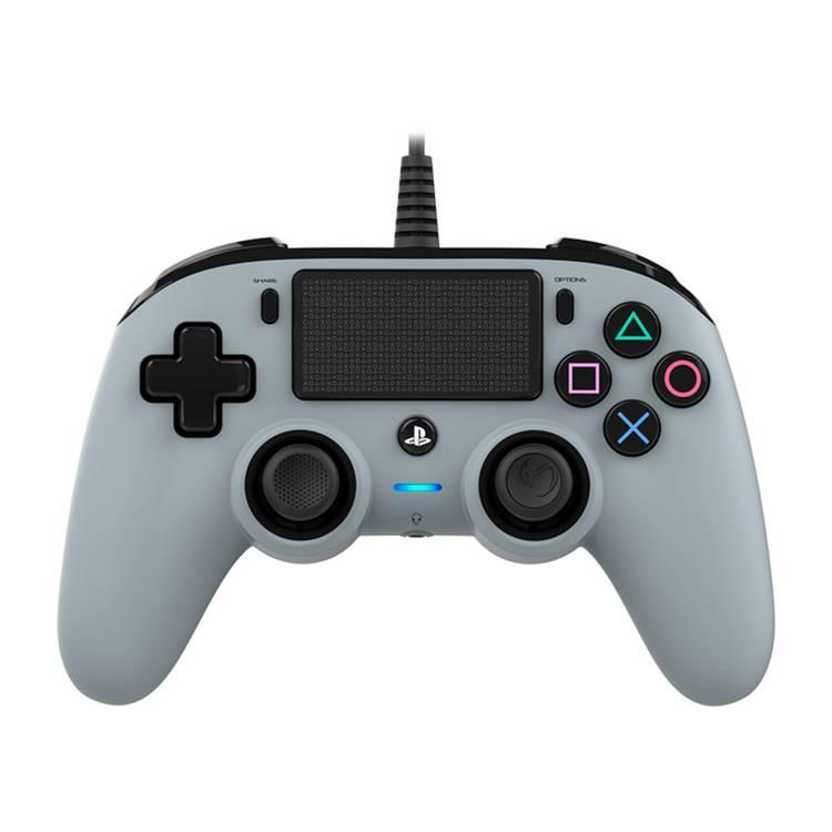 Nacon Wired Compact Controller for PS4 - Gray