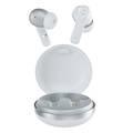 Powerology TWS Earbuds with Quad Mic ENC - White