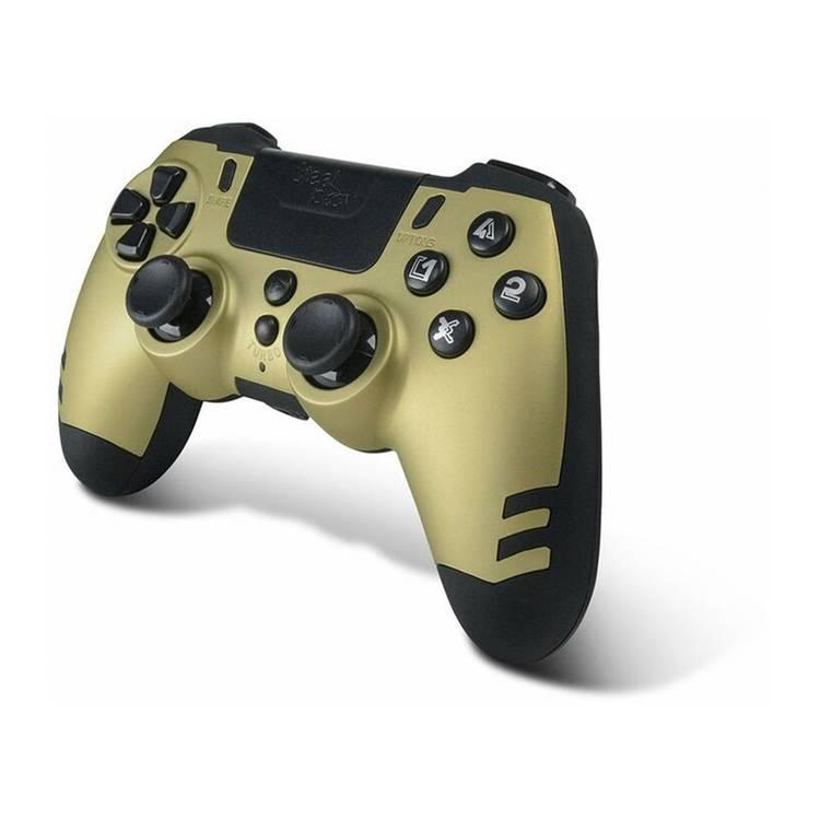 Steelplay Slim Pack Wireless Controller For PC/PS4 - Gold