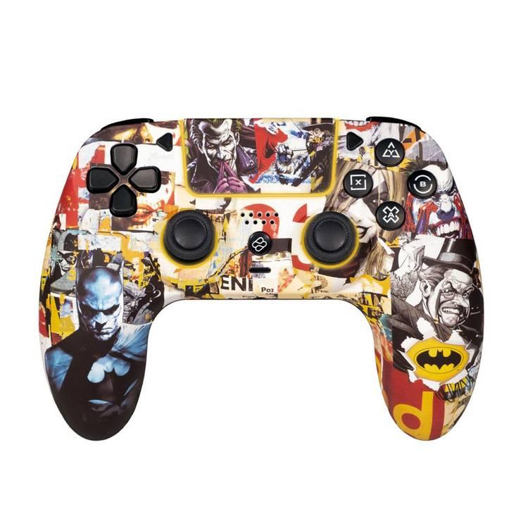 FR-TEC Comics Batman  Wireless Dualshock Controller for PS4 & PC - Black