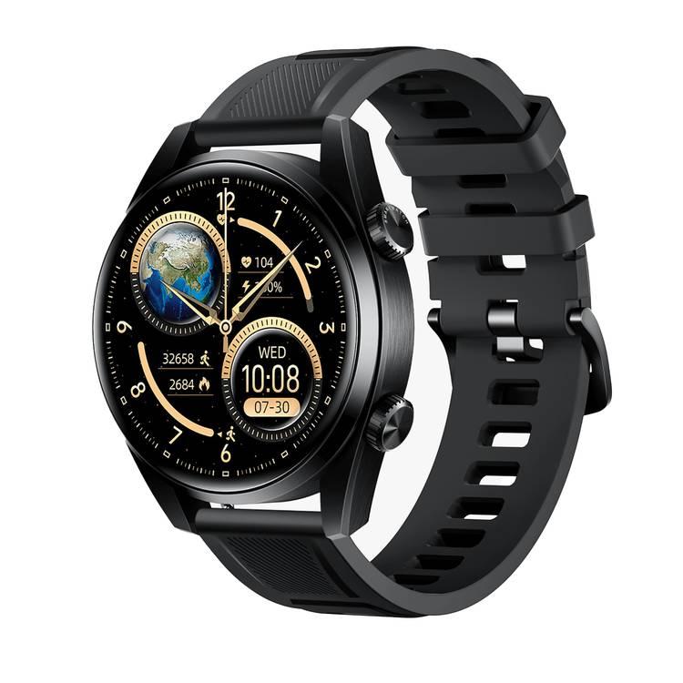 Porodo Nebula Smart Watch with Health Monitoring - Black - 1.43"