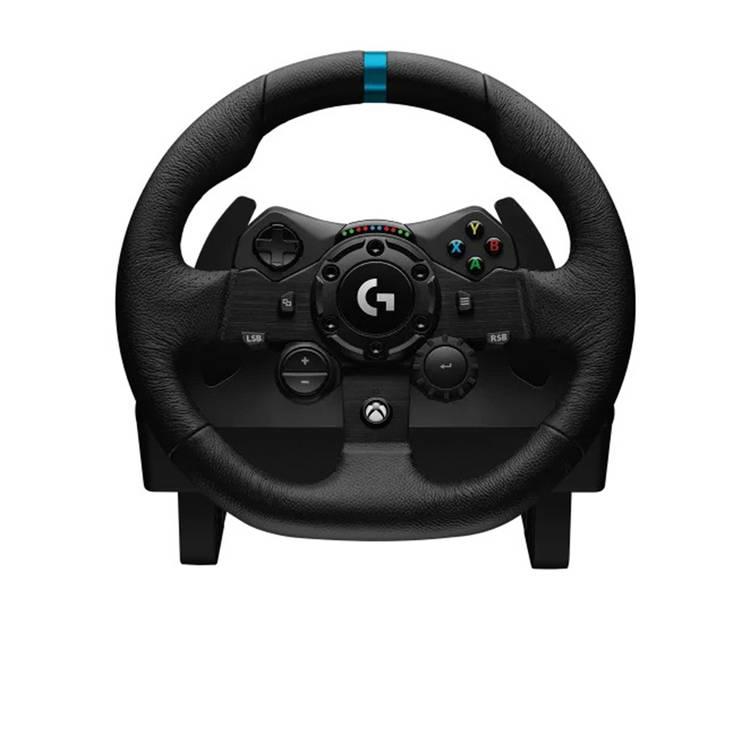 عجلة ودواسات Logitech G Racing G923 لجهاز Xbox One/PC - أسود