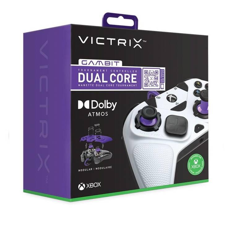 PDP Victrix Gambit Dual Core Tournament Controller - White