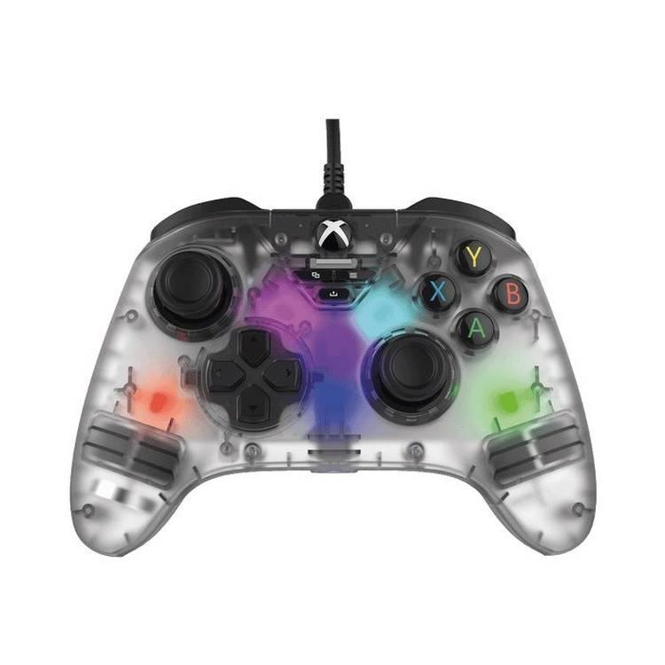 Snakebyte Xbox Series X Game Pad Wired Controller RGB X  - Transparent