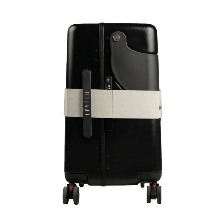 Levelo RoamRide 22" Travel Luggage With Child Seat - Black