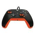 PDP Controller for  Xbox Series X/S/PC - Atomic Black - Black / Orange