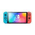 Nintendo Switch OLED Neon Joy-Con Console - Red / Blue